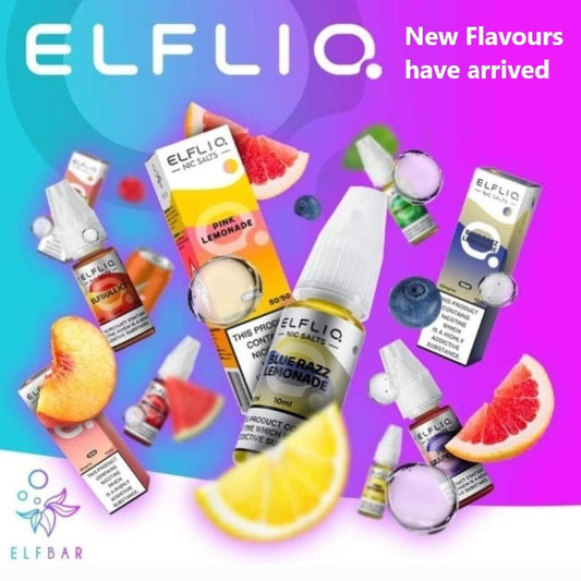 ElfLiq Nic Salt | £1.70 - Avalanche Vapes Apple Blackcurrant10mg