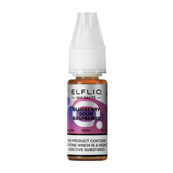 ElfLiq Nic Salt | £1.70 - Avalanche Vapes Apple Blackcurrant10mg