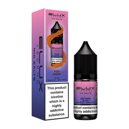 Elux Nic Salt | £1.80 - Avalanche Vapes Fizzy Cherry10mg