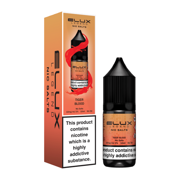 Elux Nic Salt | £1.80 - Avalanche Vapes Tiger Blood10mg