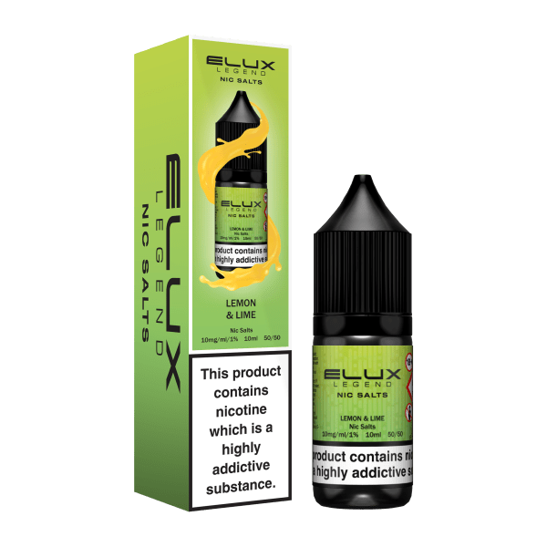 Elux Nic Salt | £1.80 - Avalanche Vapes Lemon Lime10mg