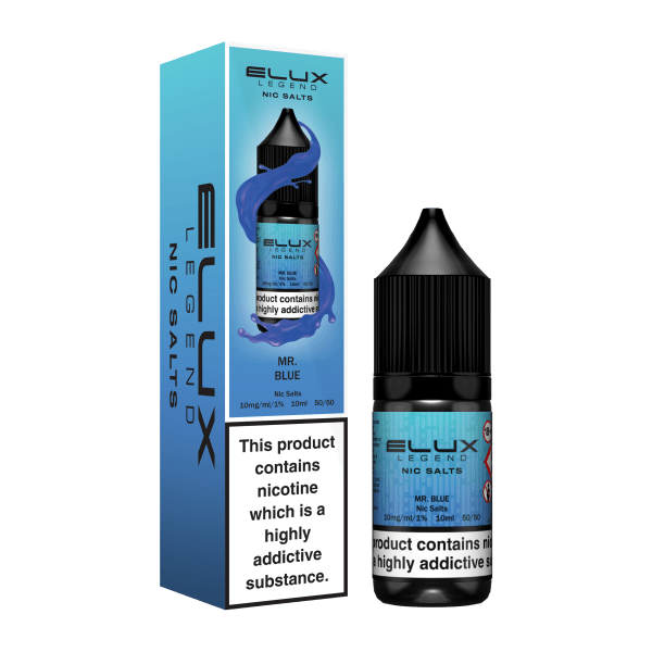 Elux Nic Salt | £1.80 - Avalanche Vapes Mr. Blue10mg