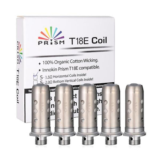 Innokin T18E Coils | £7.50 - Avalanche Vapes T18E Coils - 1.7 Ω