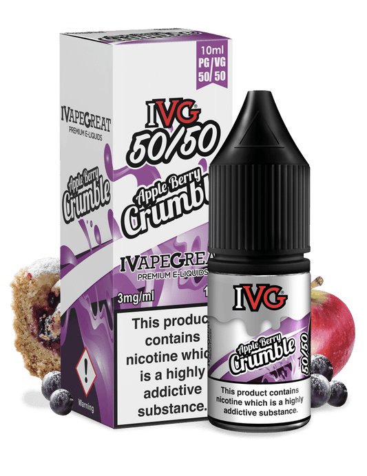 IVG E - Liquid 3mg | £1.50 - Avalanche Vapes Blue Raspberry3mg