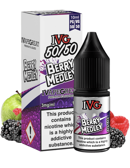 IVG E - Liquid 3mg | £1.50 - Avalanche Vapes Blue Raspberry3mg