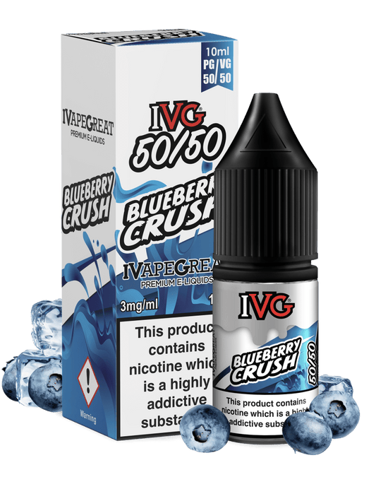 IVG E - Liquid 6mg | £1.50 - Avalanche Vapes Blue Raspberry6mg