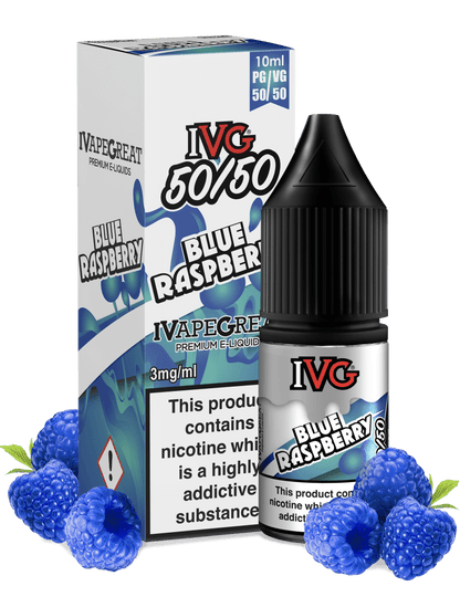 IVG E - Liquid 6mg | £1.50 - Avalanche Vapes Blue Raspberry6mg