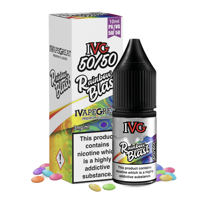 IVG E - Liquid 6mg | £1.50 - Avalanche Vapes Blue Raspberry6mg
