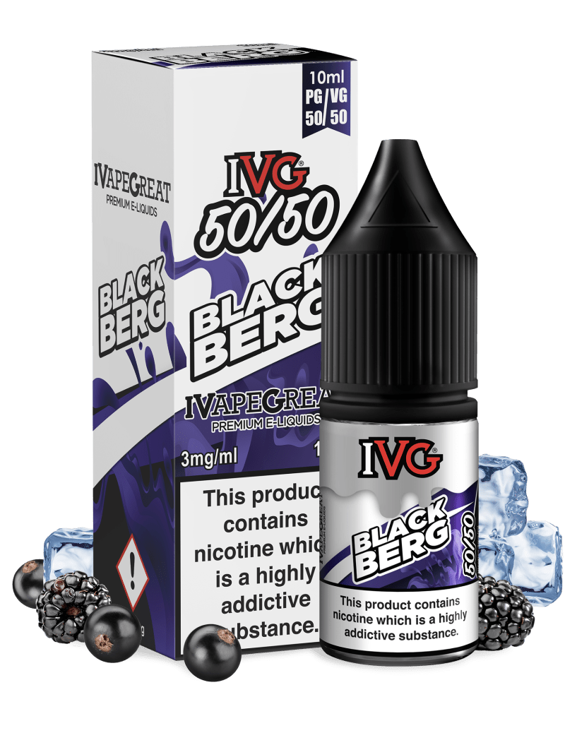 IVG E - Liquid 6mg | £1.50 - Avalanche Vapes Blue Raspberry6mg