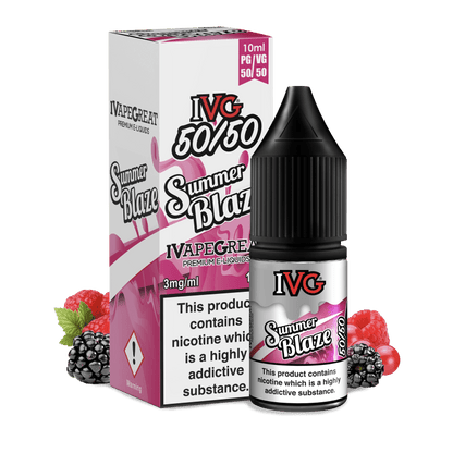 IVG E - Liquid 6mg | £1.50 - Avalanche Vapes Blue Raspberry6mg