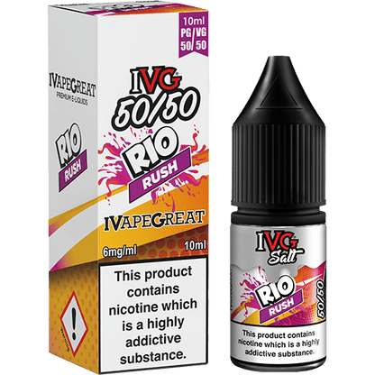 IVG E - Liquid 6mg | £1.50 - Avalanche Vapes Blue Raspberry6mg