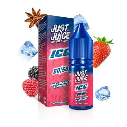 Just Juice Ice Nic Salt | £1 - Avalanche Vapes Blackcurrant & Lime11mg