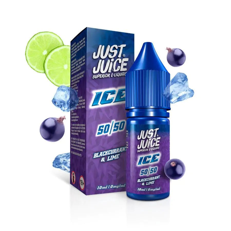 Just Juice Ice Nic Salt | £1 - Avalanche Vapes Blackcurrant & Lime11mg