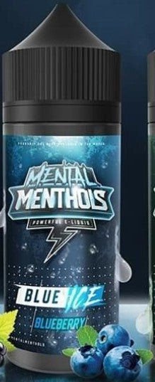 Mental Menthol 70/30 | 100ml + 2 Nics | £10 - Avalanche Vapes Blue Ice