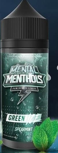 mighty menthol vape juice Mental Menthol Shortfill 70/30 | 100ml + 2 Nics