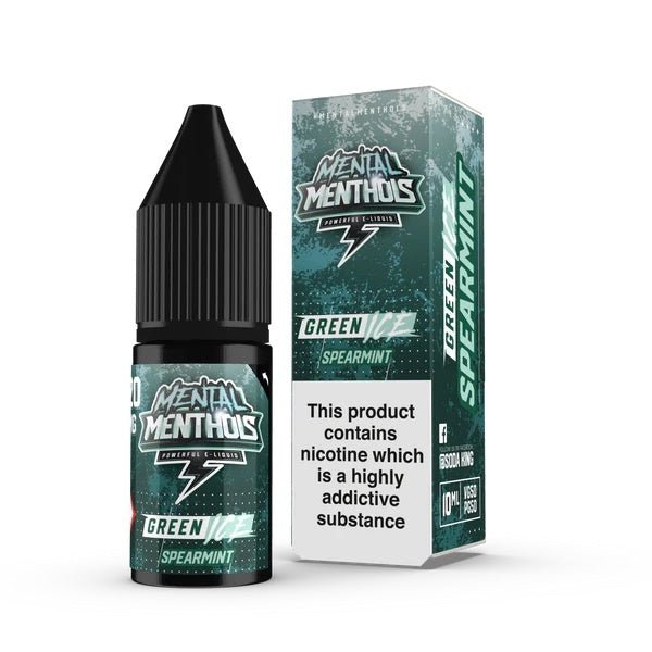 Mental Menthol Nic Salt | 50p - Avalanche Vapes Black Ice10mg
