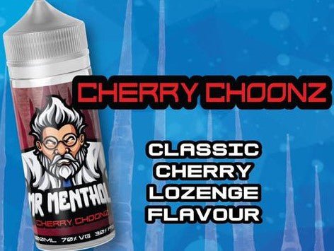 Mr Menthol 70/30 | 100ml + 2 Nics | £10 - Avalanche Vapes Cherry Choonz