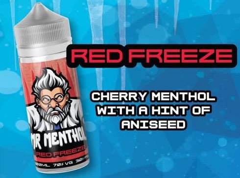 Mr Menthol 70/30 | 100ml + 2 Nics | £10 - Avalanche Vapes Red Freeze