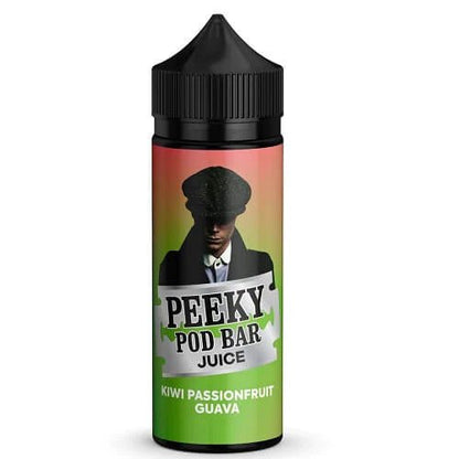 Peeky Blenders POD Bar Juice 50/50 | 100ml + 2 Nics | £7 - Avalanche Vapes Kiwi Passionfruit Guava