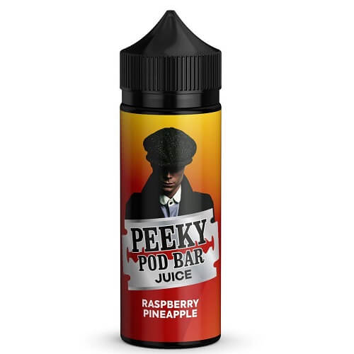 Peeky Blenders POD Bar Juice 50/50 | 100ml + 2 Nics | £7 - Avalanche Vapes Raspberry Pineapple