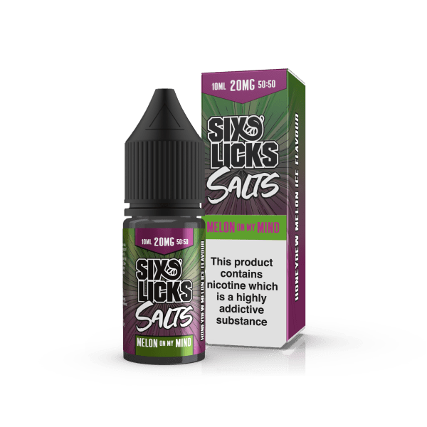 Six Licks Nic Salt | £2.25 - Avalanche Vapes 20mgMelon on My Mind