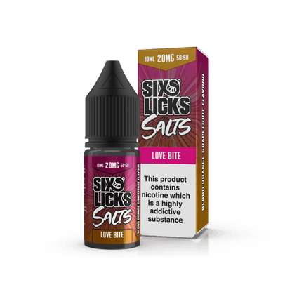 Six Licks Nic Salt | £2.25 - Avalanche Vapes 20mgCherry on Top