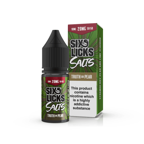 Six Licks Nic Salt | £2.25 - Avalanche Vapes 20mgPassion8