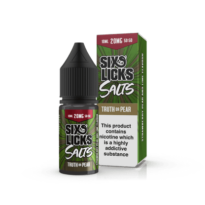 Six Licks Nic Salt | £2.25 - Avalanche Vapes 20mgPassion8