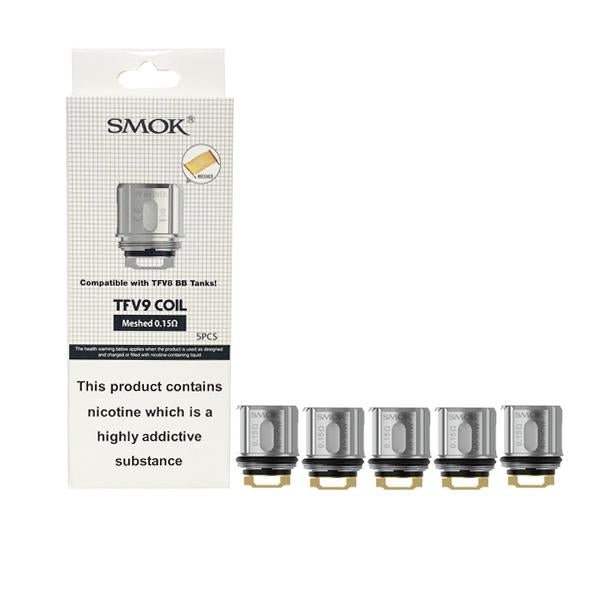 Smok TFV9 Mesh Coils 0.15Ω | £12 - Avalanche Vapes