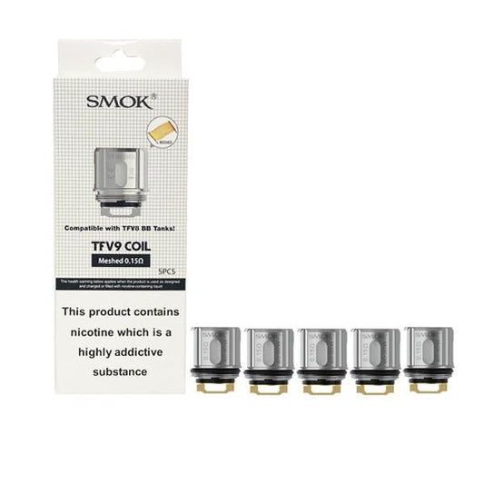 Smok TFV9 Mesh Coils 0.15Ω | £12 - Avalanche Vapes