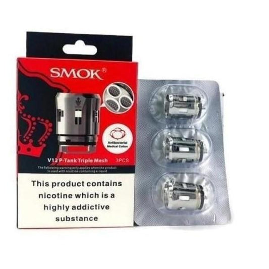 Smok V12 Prince Triple Mesh Coils 0.15Ω | £11 - Avalanche Vapes 0.15
