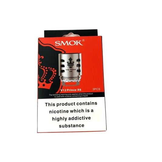 Smok V12 Prince X6 Coils 0.15Ω | £8 - Avalanche Vapes 0.15