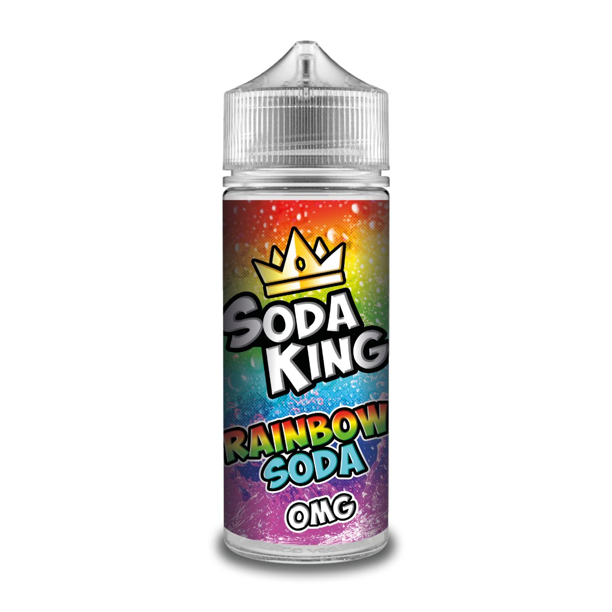 Soda King 70/30 | 100ml + 2 Nics | From £5 - Avalanche Vapes Rainbow Soda