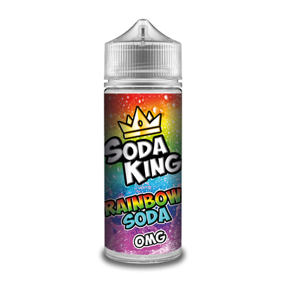Soda King 70/30 | 100ml + 2 Nics | From £5 - Avalanche Vapes Rainbow Soda