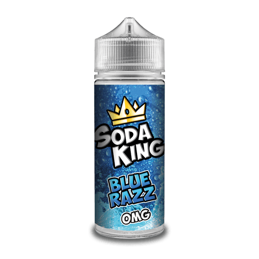 Soda King 70/30 | 100ml + 2 Nics | From £5 - Avalanche Vapes Blue Razz