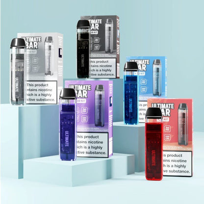 Ultimate Bar Pod Kit | £8 - Avalanche Vapes Transparent Black
