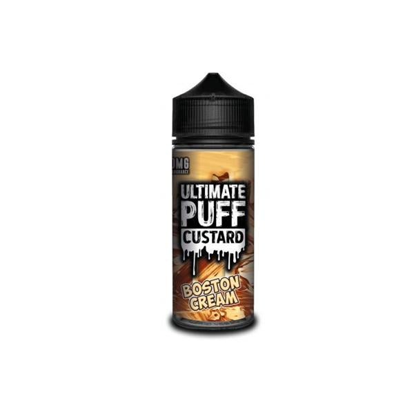 Ultimate Puff Custard 70/30 | 100ml + 2 Nics | £10 - Avalanche Vapes Boston Cream