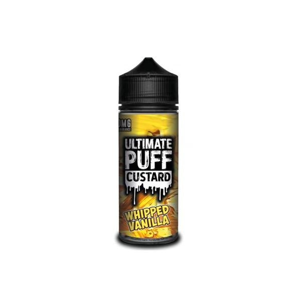 Ultimate Puff Custard 70/30 | 100ml + 2 Nics | £10 - Avalanche Vapes Boston Cream