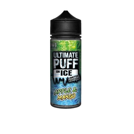 Ultimate Puff On Ice 70/30 | 100ml + 2 Nics | £10 - Avalanche Vapes Apple & Mango