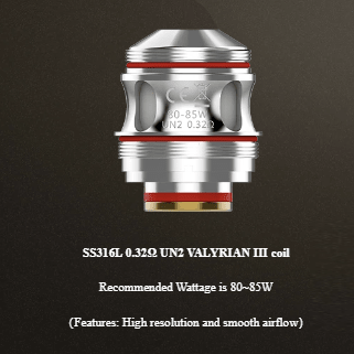 Uwell Valyrian 3 Coils | £6 - Avalanche Vapes 0.32Ω