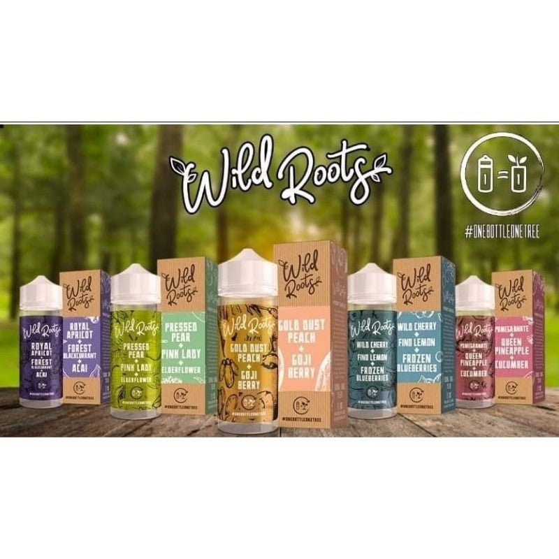 Wild Roots 70/30 | 100ml + 2 Nics | £11 - Avalanche Vapes Autumn Grape - Guava - Jackfruit
